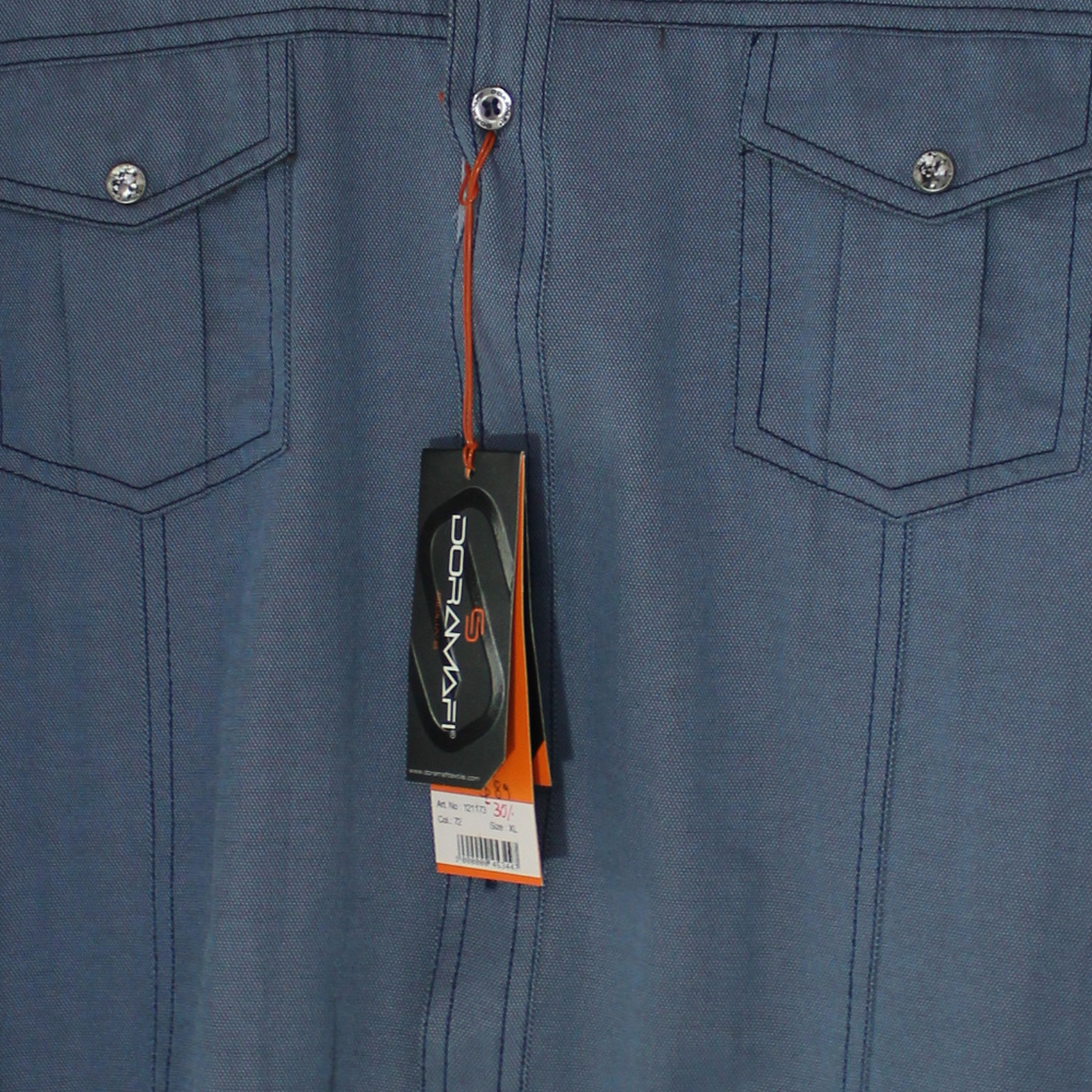 DORAMAFI MENS LONG SLEEVED DRESS SHIRT - Picture 5 of 5